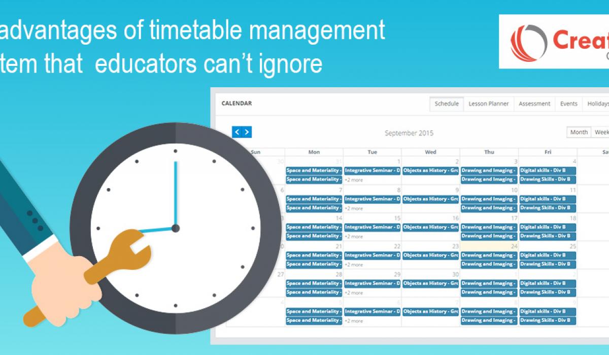 literature review of timetable management system