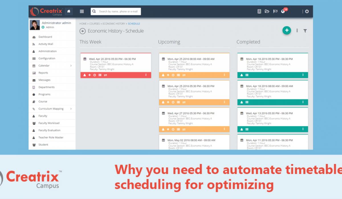 why you need to automate timetable scheduling for optimizing scheduling timetable